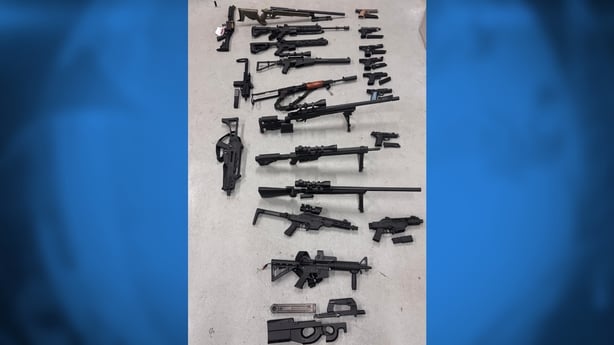 22 imitation firearms seized in Co Antrim