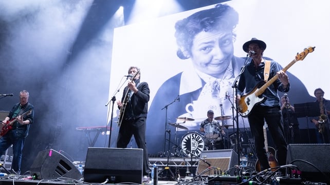 Steve Wall of The Stunning performs at Electric Picnic 2026 at Stradbally Hall on August 29, 2026 in Stradbally, Ireland