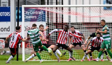 Hoops come from behind to salvage point in Derry