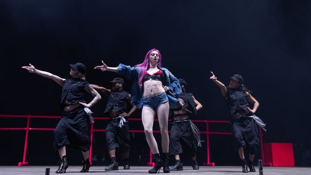 Adéla performs during Electric Picnic 2026