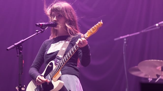 Lily Aron of Florence Road performs at Electric Picnic 2026