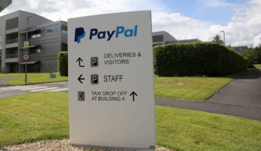Fears for 160 jobs at PayPal's Irish operation