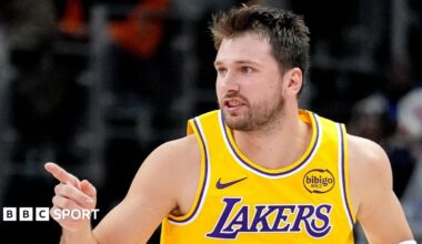 LA Lakers star Luka Doncic