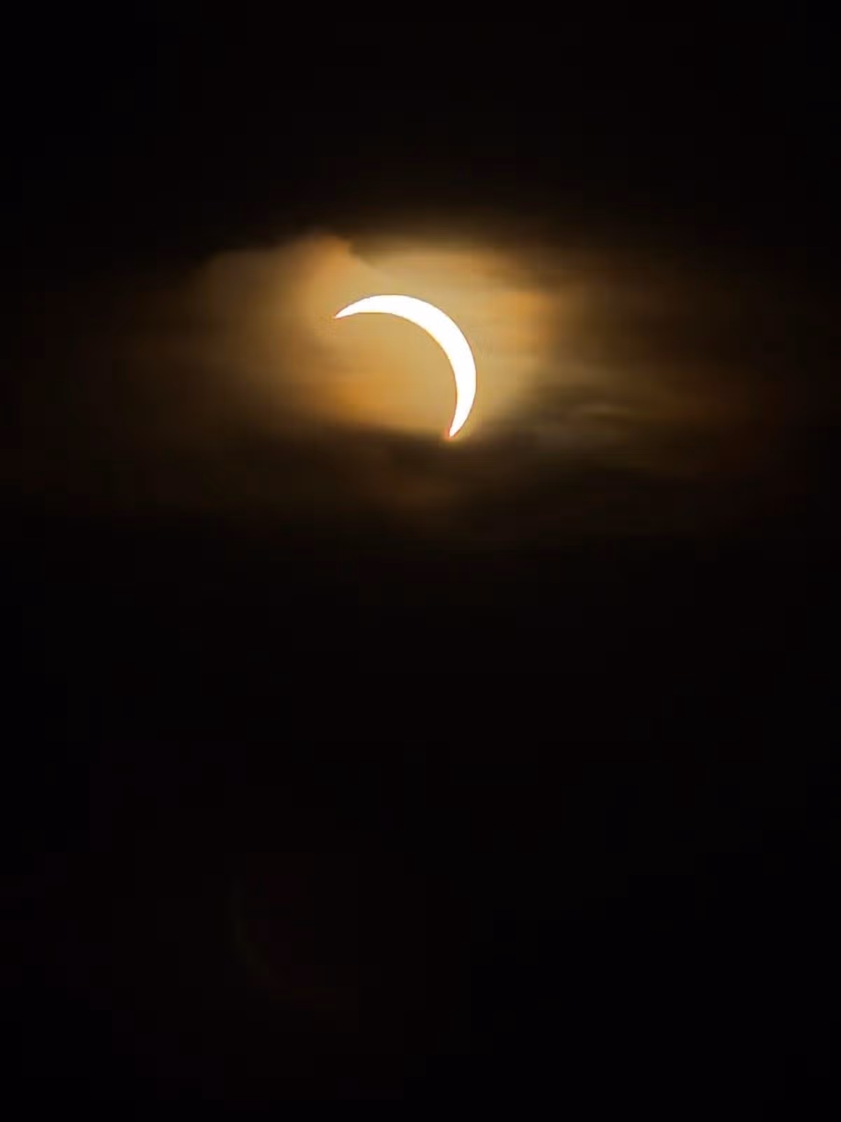 The solar eclipse in the UK
