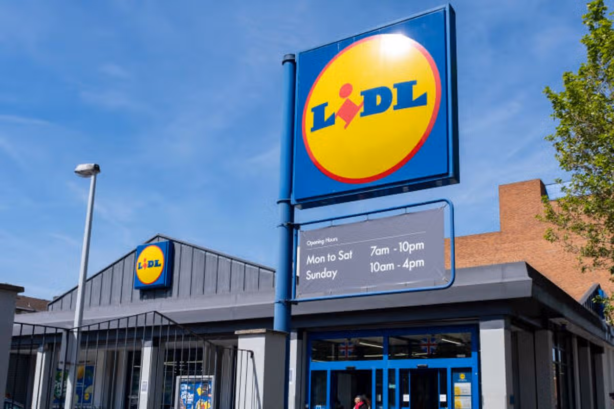 Supermarket chain Lidl store on Old Kent Road