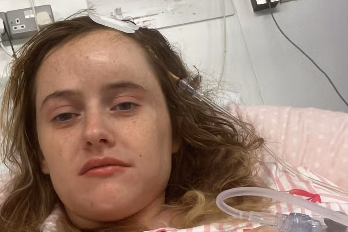 Caoimhe Jennings after surgery