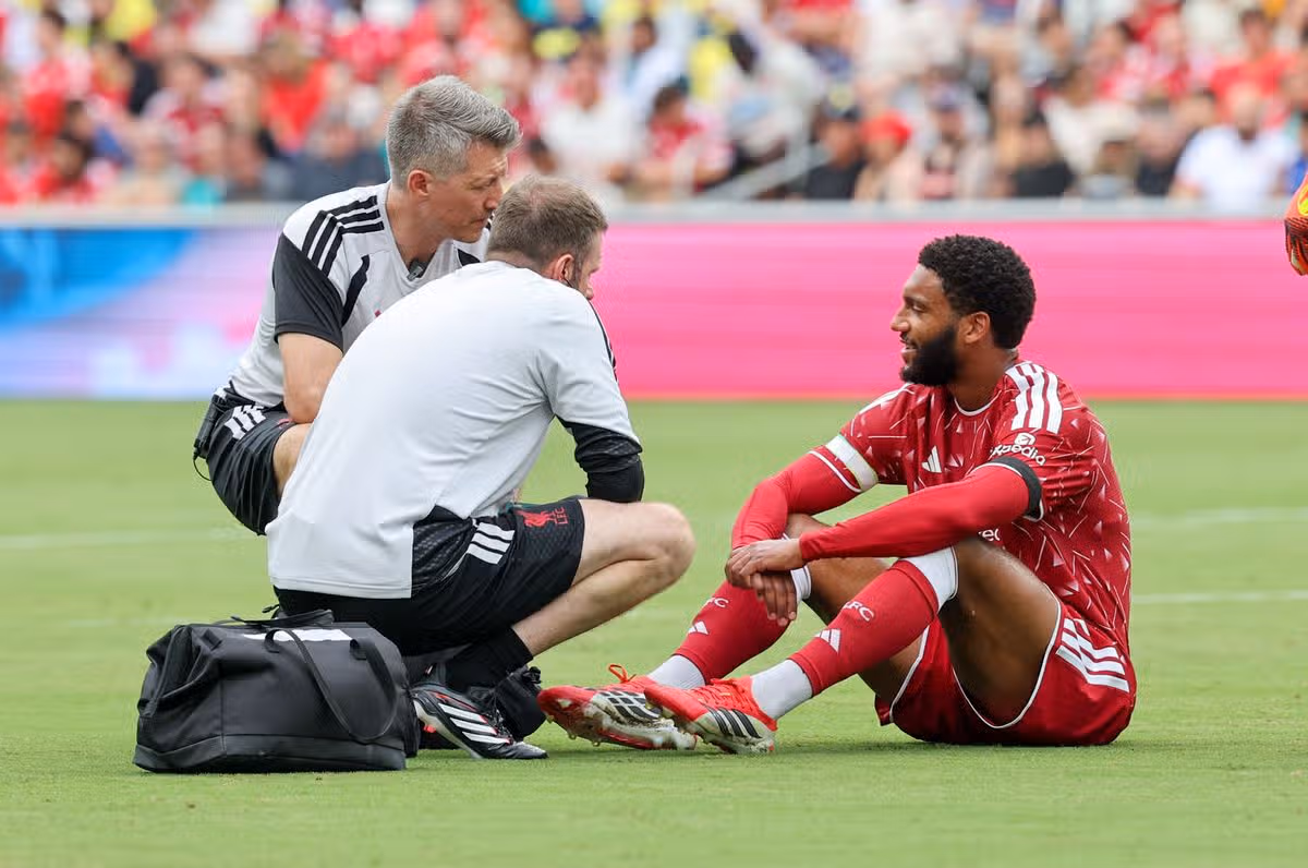 Another injury for Liverpool's No.2