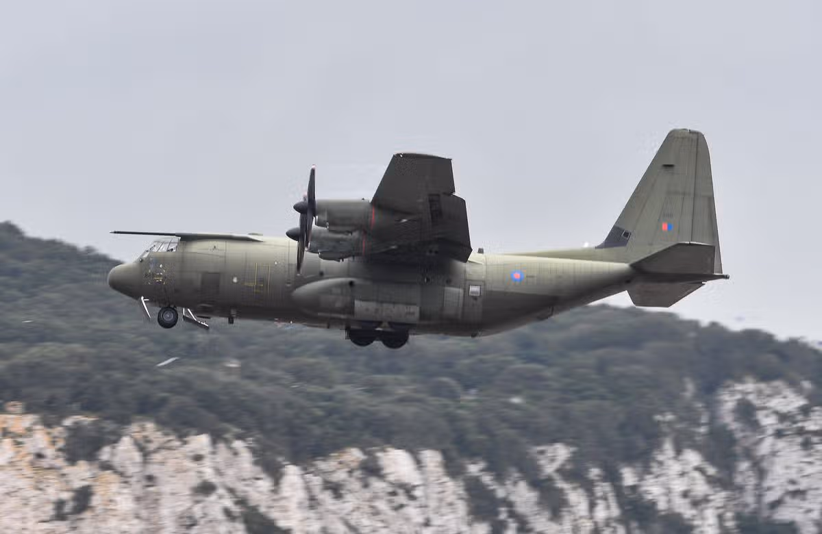 The Hercules C-130 is a workhorse of the US military and is used to fly soldiers, freight and even vehicles all around the world