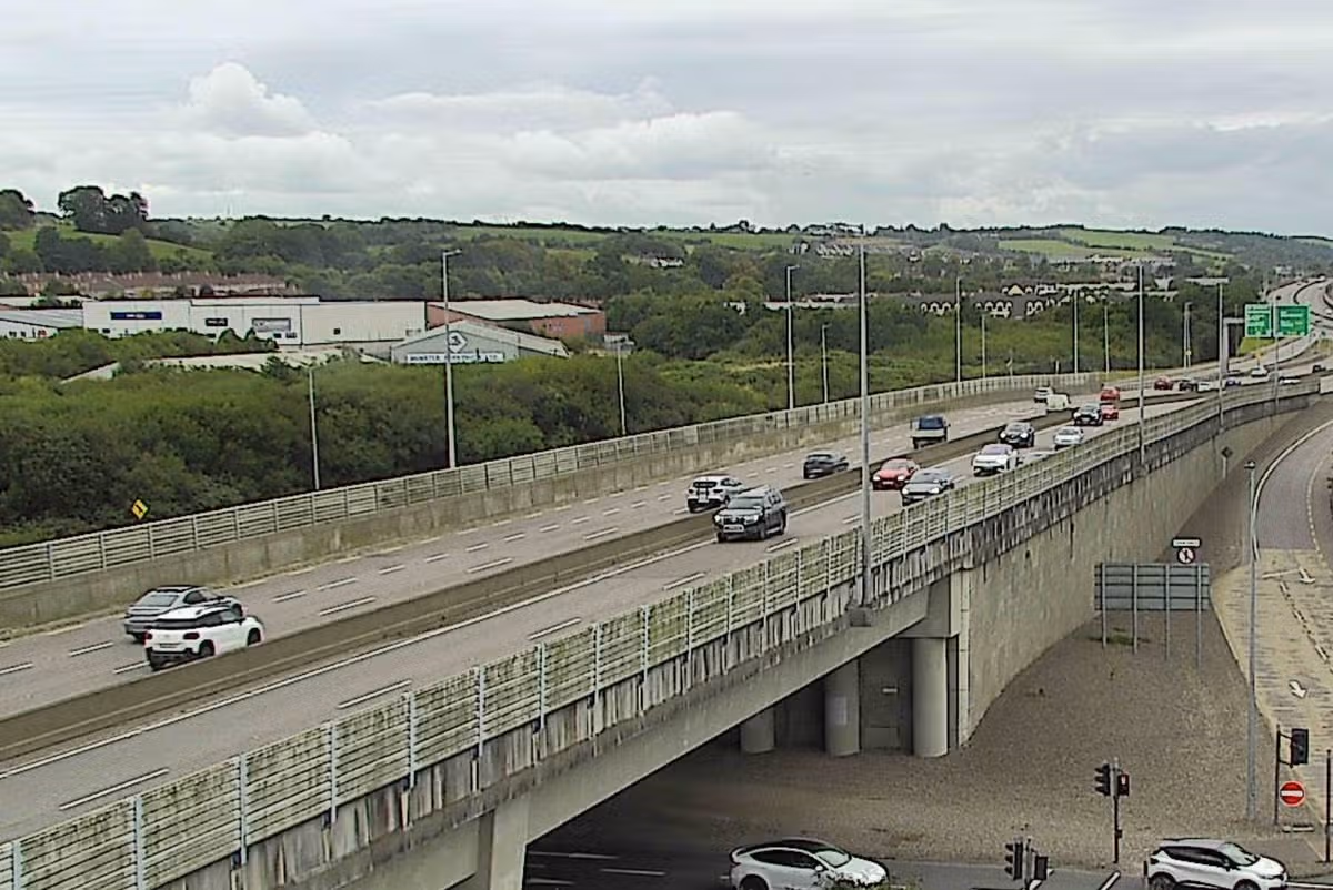 The rough area of the planned closures on the South Ring
