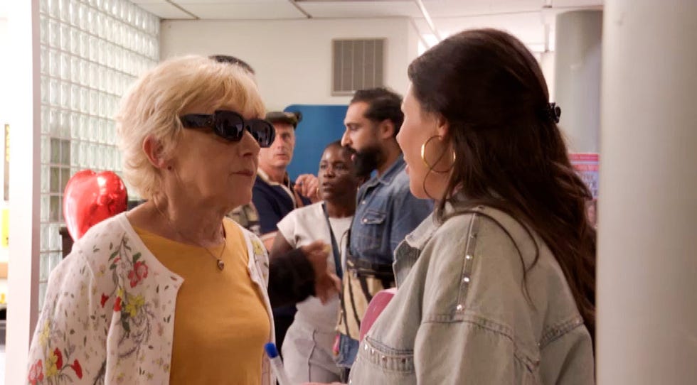 Jean Slater, Priya Nandra Hart, EastEnders jean slater, priya nandra hart, eastenders