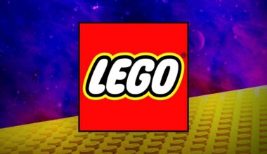 LEGO logo, Star Wars background