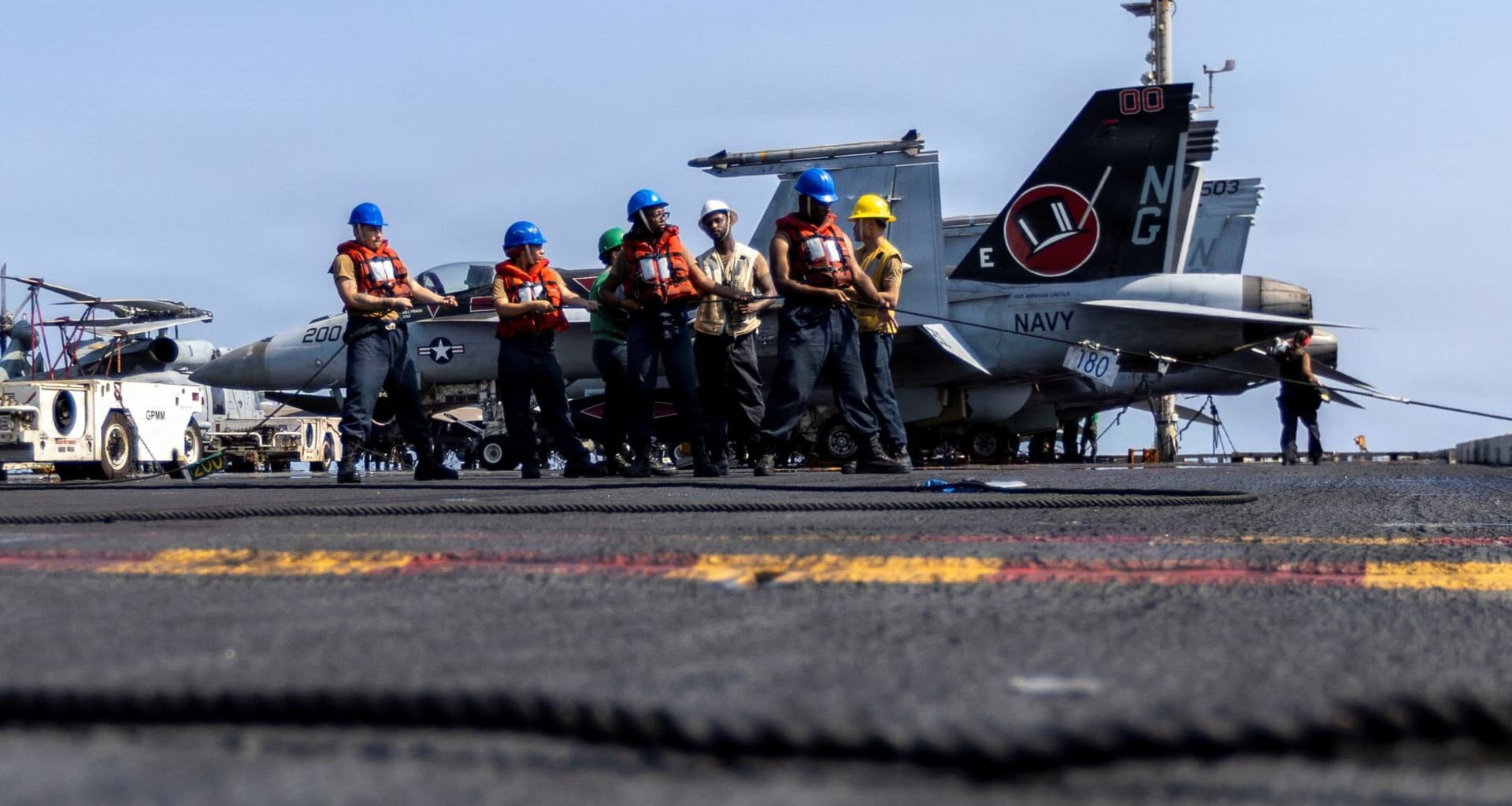 Top U.S. commander acknowledges mental health issues on USS Lincoln