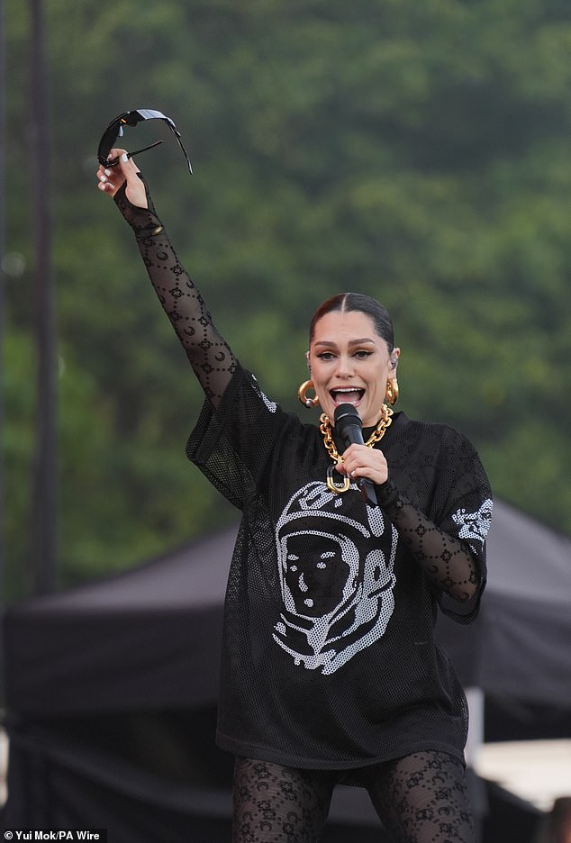 It comes after last week Jessie revealed she has split from her partner of five years, Danish-Israeli basketball player Chanan three years after welcoming their son Sky