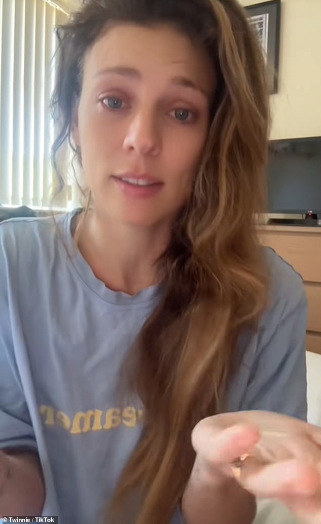 The former Hollyoaks star shared the sad news in an emotional video posted on TikTok on Monday