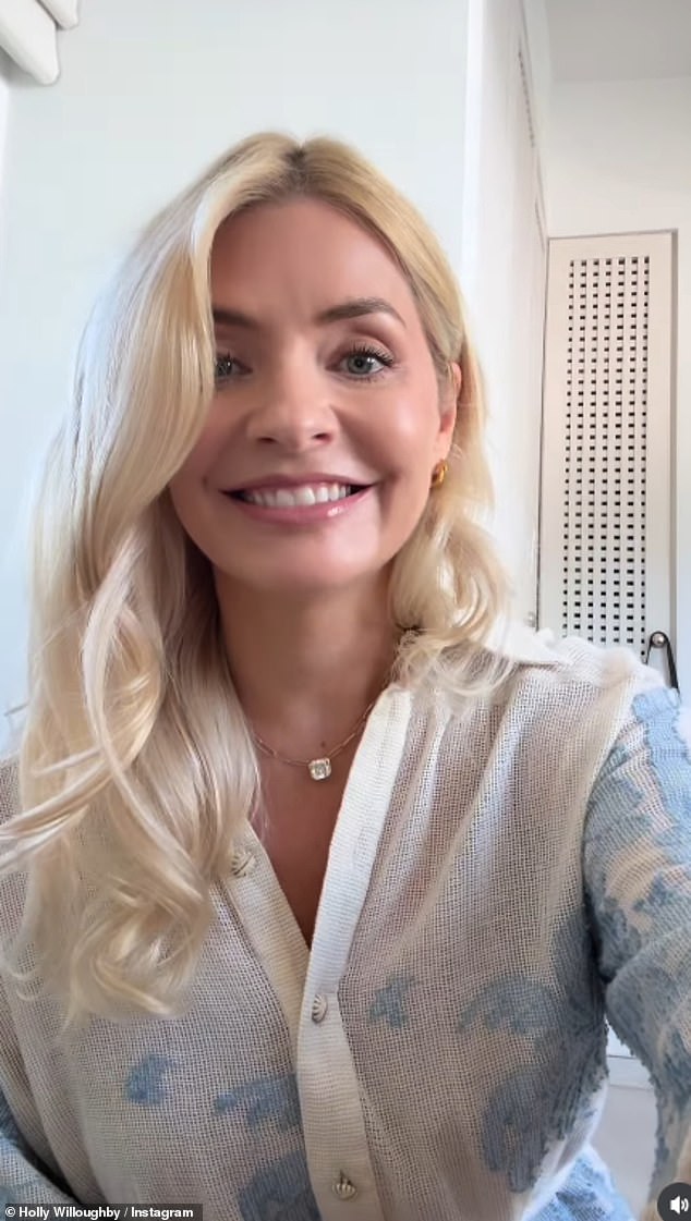 Holly Willoughby made a cheeky joke about her 'bangers' and said she welcomes negative feedback for her new YouTube show Together after it was panned by critics