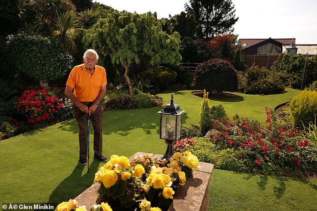 ¿I¿ll be getting hate mail if you use an aerial shot,¿ jokes the 83-year-old retired joiner