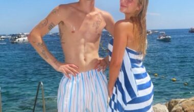 Victoria Beckham gushed over her close knit family as she revealed she is 'making memories with special people' on her European summer holiday (pictured Cruz and Harper)
