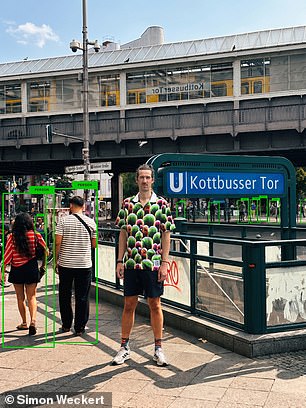 The project was developed in response to the rollout of AI-assisted video surveillance at Berlin's Kottbusser Tor