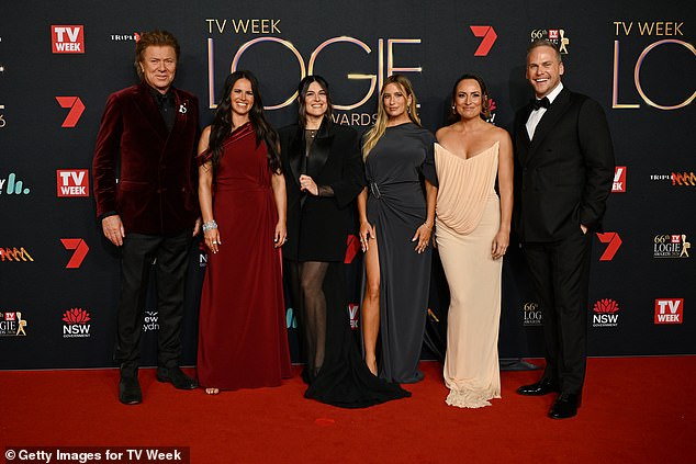 Tim, who joined Today in 2019, has become a familiar face to viewers due to his action-packed weather crosses from every corner of Australia. Pictured with Today show stars Richard Wilkins, Danika Mason, Sarah Abo, Renee Bargh and Jayne Azzopardi