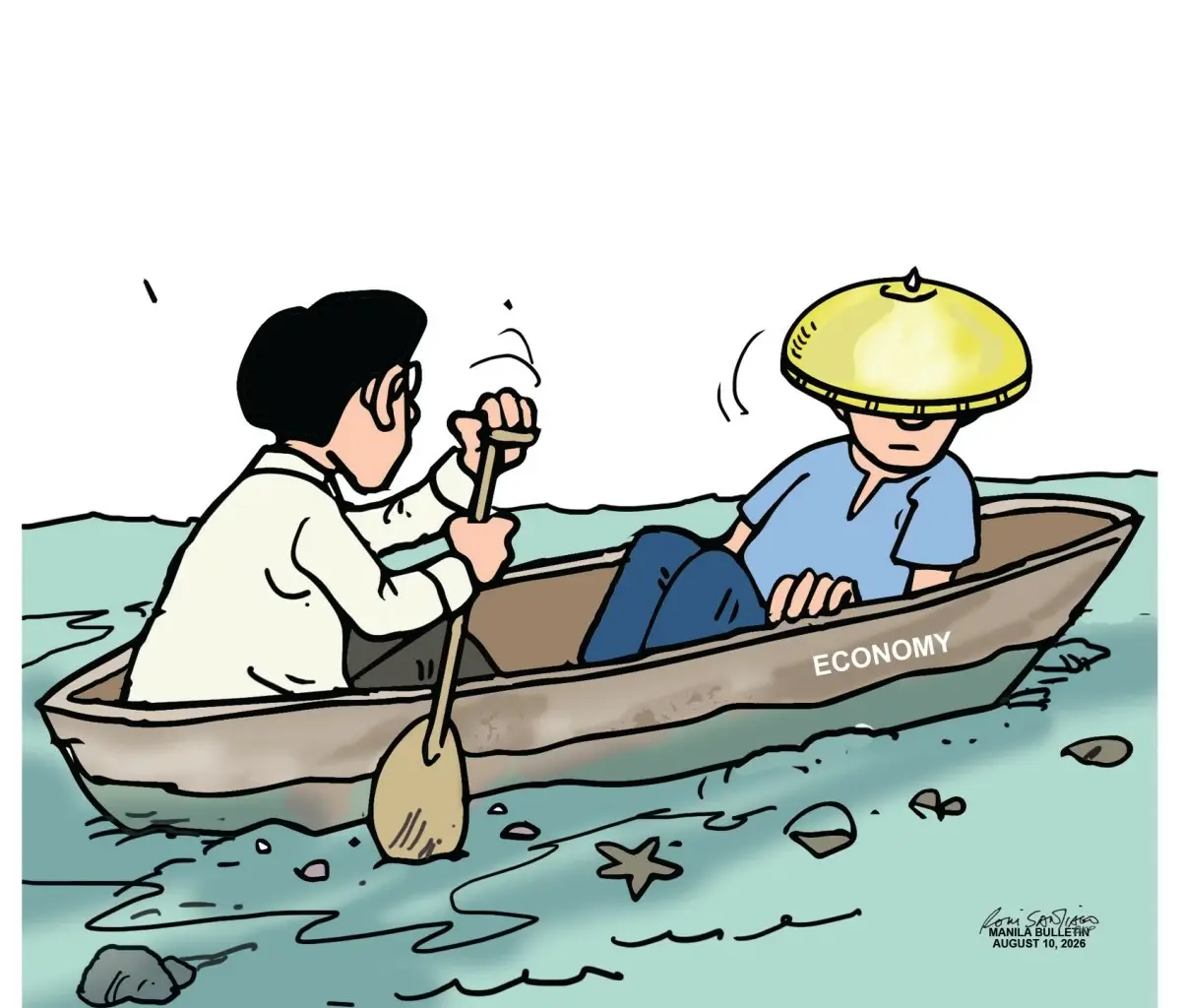 Manila Bulletin - PH economy ebbs and flows: Faltering growth, rising prices