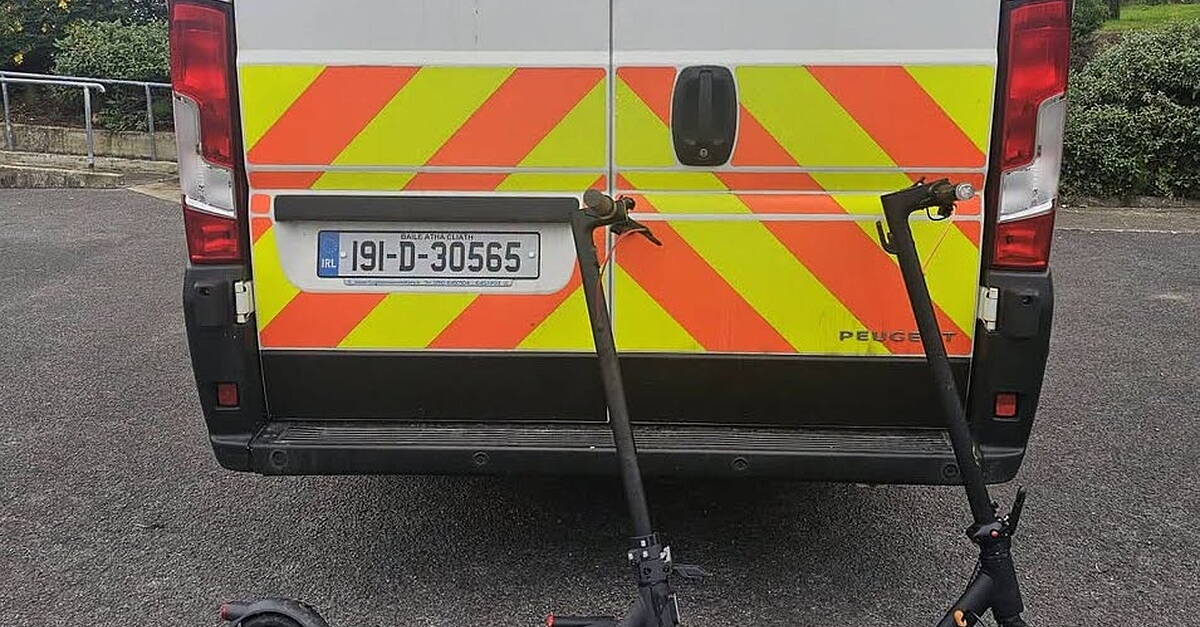 Donegal Gardai seize e-scooters from children