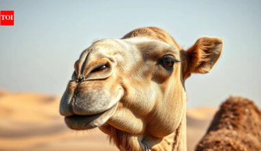 Meet the only truly wild camel left on Earth that survives by drinking water saltier than the ocean |