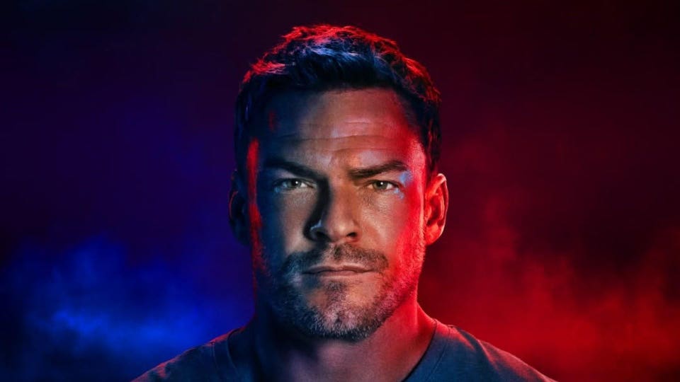 "Reacher" Season 4 key art featuring Alan Ritchson.