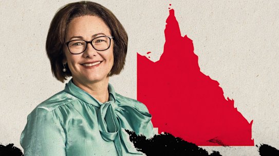 Dr Leanne Geppert has been reappointed as the Parkville Youth Mental Health and Wellbeing Service’s chief executive despite living in Queensland.