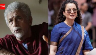 'Jab dekho Pakistan ke prem mein yeh mare rahte hain,' Kangana Ranaut defends calling Naseeruddin Shah 'lomdi' after reacting to his 'dog' comment