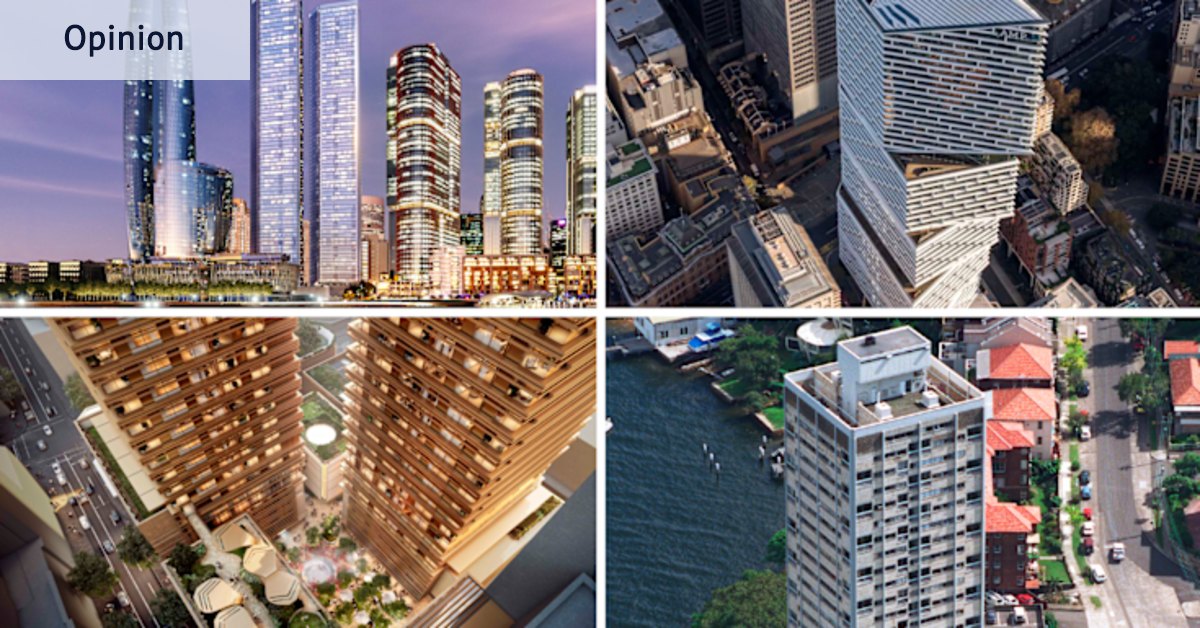 Sydney high-rises: New developments risk lowering city to a New York-style skyscraper jungle