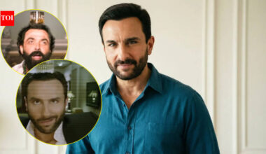 Saif Ali Khan says he did the iconic whisky-glass dance before Bobby Deol in 'Animal': 'It was trendsetter'