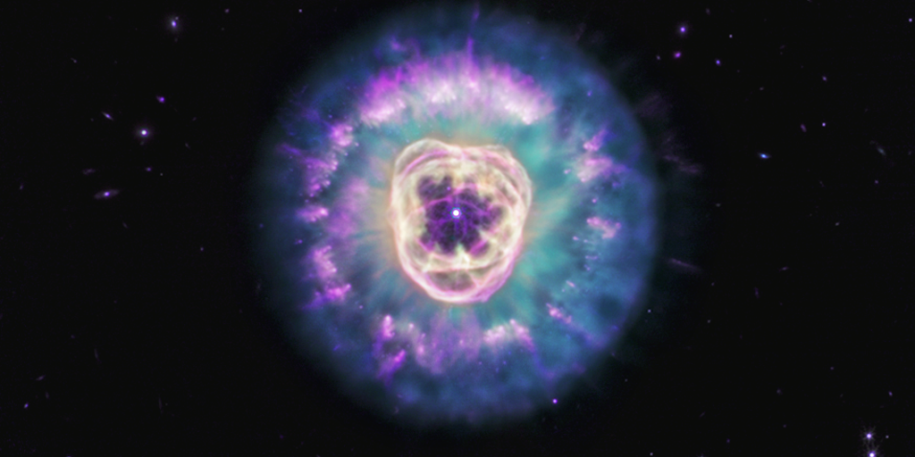 Cosmic beauty born from a dying star revealed in stunning telescope images