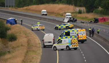 Funerals held for two teenagers killed in M9 crash