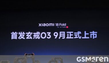 Xiaomi 18 Fold is officially coming in September with the monstrous Xring O3 chipset