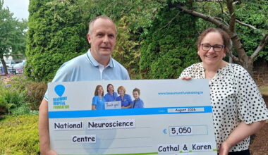 Carndonagh man gives back to hospitals after brain injury