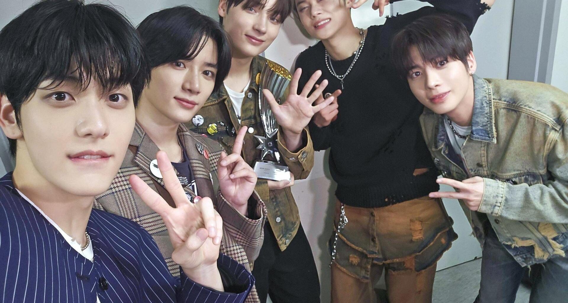 K-pop boy group Tomorrow X Together / Captured from Tomorrow X Together