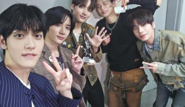 K-pop boy group Tomorrow X Together / Captured from Tomorrow X Together