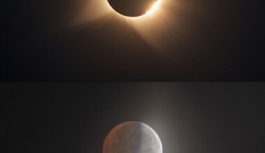 APOD: 2026 August 29 - Eclipse Pair