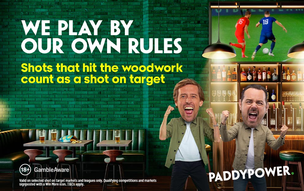 More Ways To Win: Hitting the woodwork is a shot on target – Paddy Power News