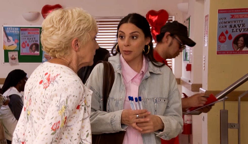 Jean Slater, Priya Nandra Hart, EastEnders jean slater, priya nandra hart, eastenders
