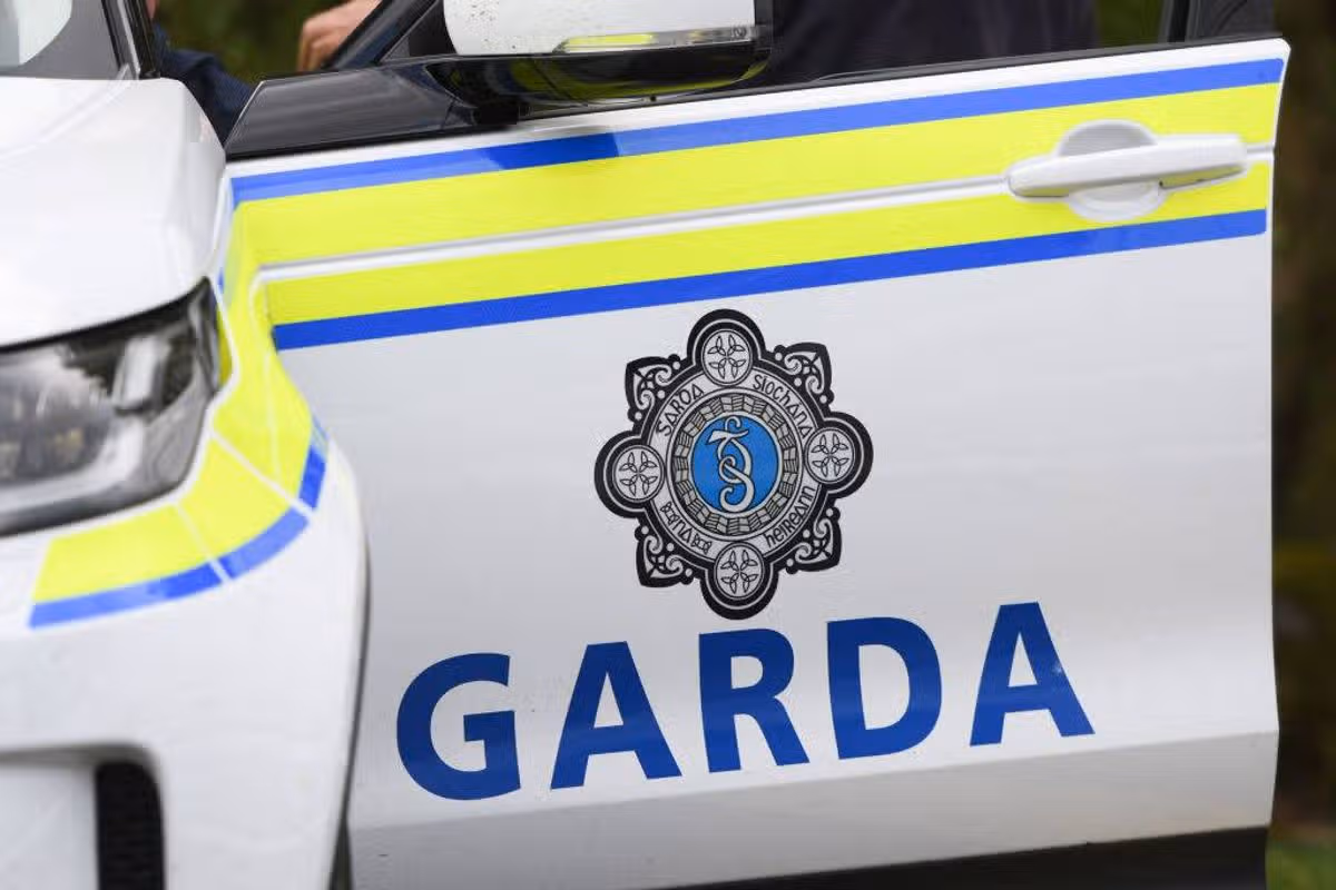Stock image of a police car in Ireland