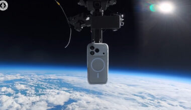 An iPhone 17 Pro gets dropped from 100,000 feet and survives