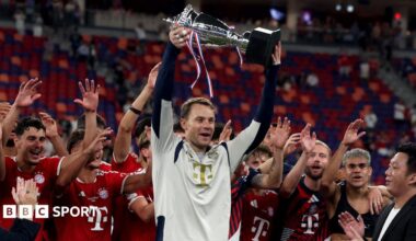 Bayern Munich 2-1 Aston Villa: Joao Gomes on target but Unai Emery's side lose friendly