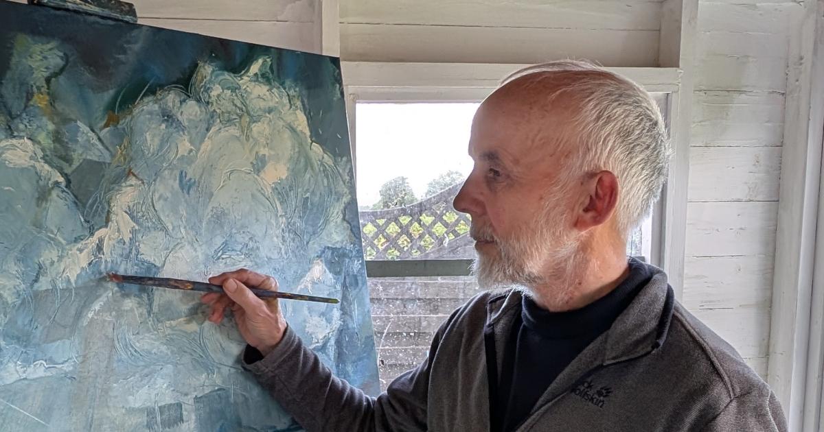 Artist Douglas Hutton shows 'landscape and memory' in new works