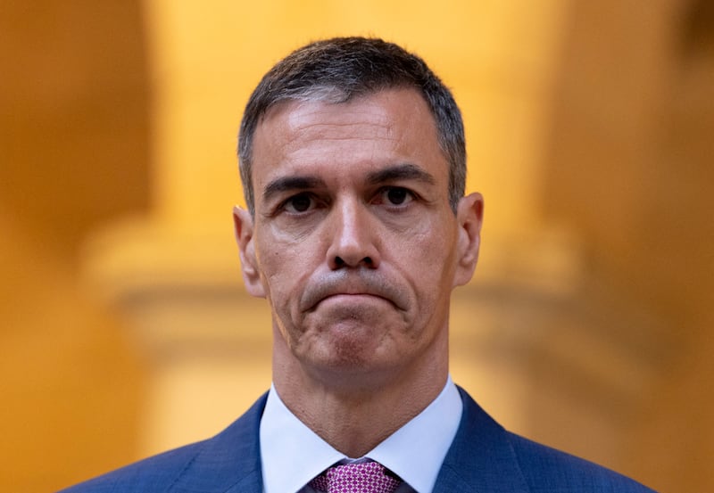 Spain's prime minister Pedro Sanchez. Photograph: Jaime Reina/AFP via Getty Images