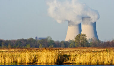 The Enrico Fermi Nuclear Power Plant, Point Mouillee, Rockwood, Michigan