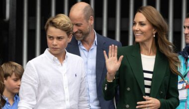 Prince George's rare family outing before Eton