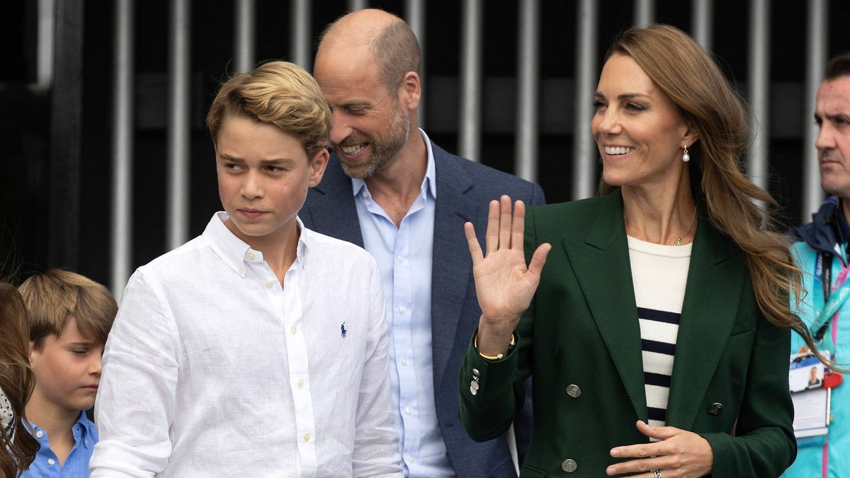 Prince George's rare family outing before Eton