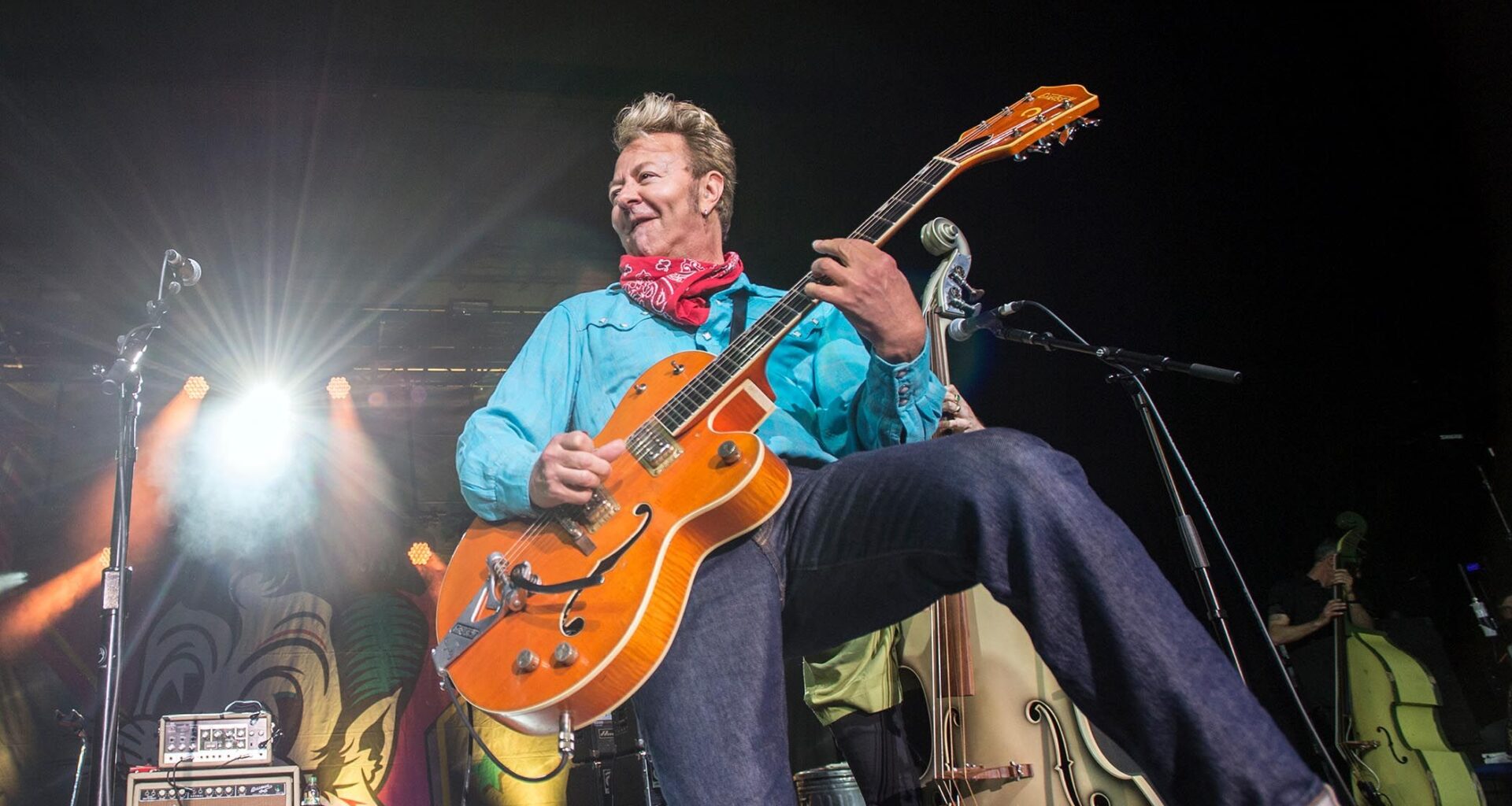 Brian Setzer on his recovery from the condition that stopped him playing guitar