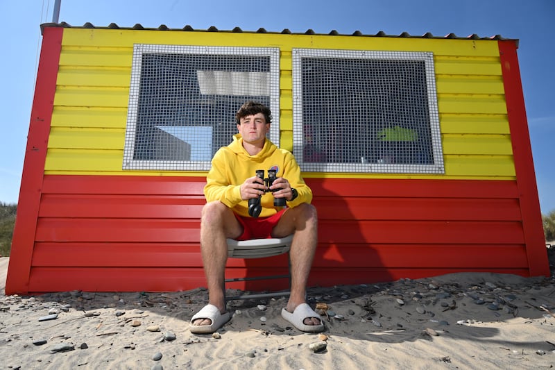 Kai Fitzsimons: 'You have to be good on the rescue board, and you have to be quick.' Photograph: Bryan Meade